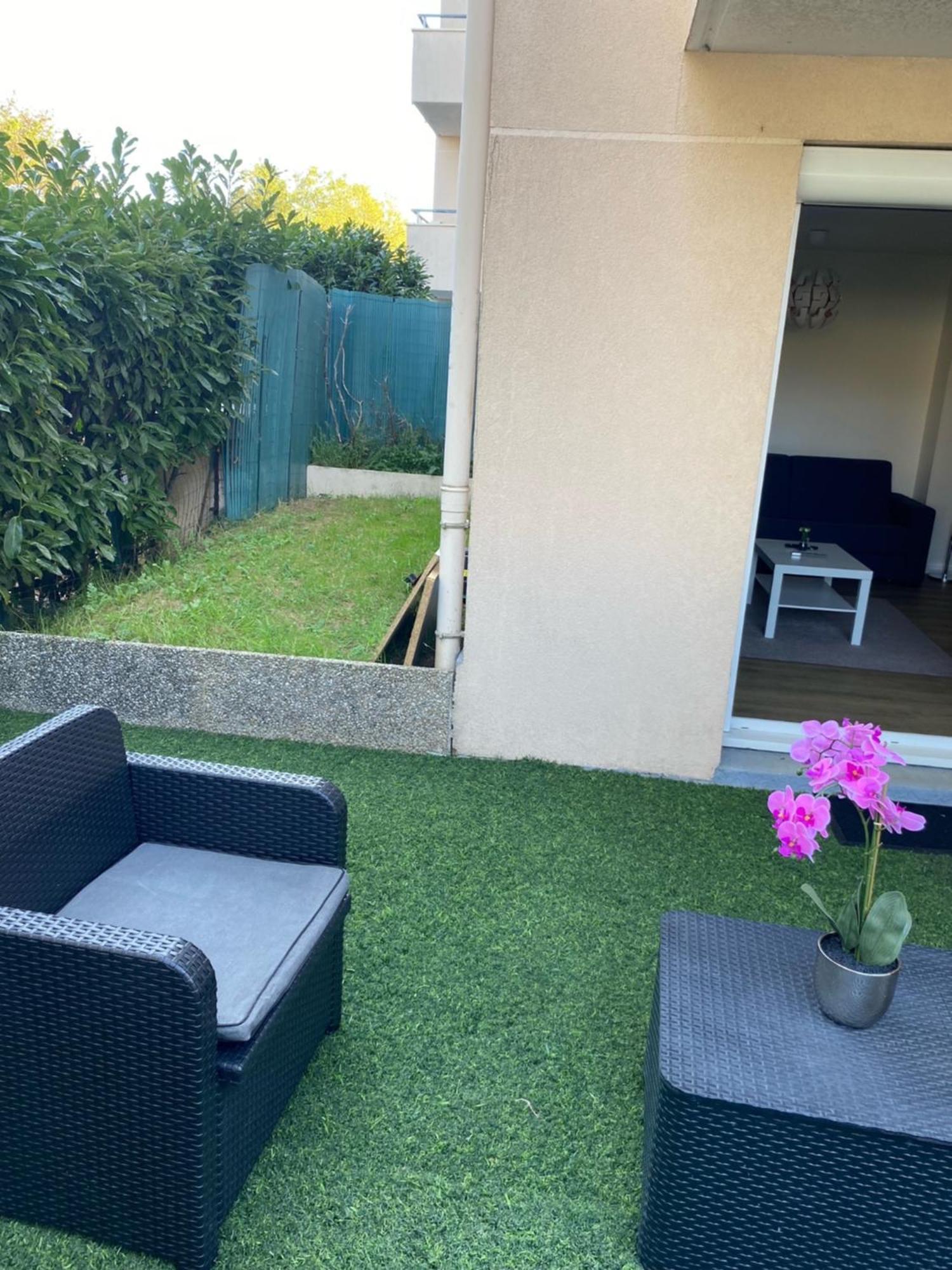Logement Entier Chambre+Salon + Jardin & Terrasse Les Ulis Exteriér fotografie