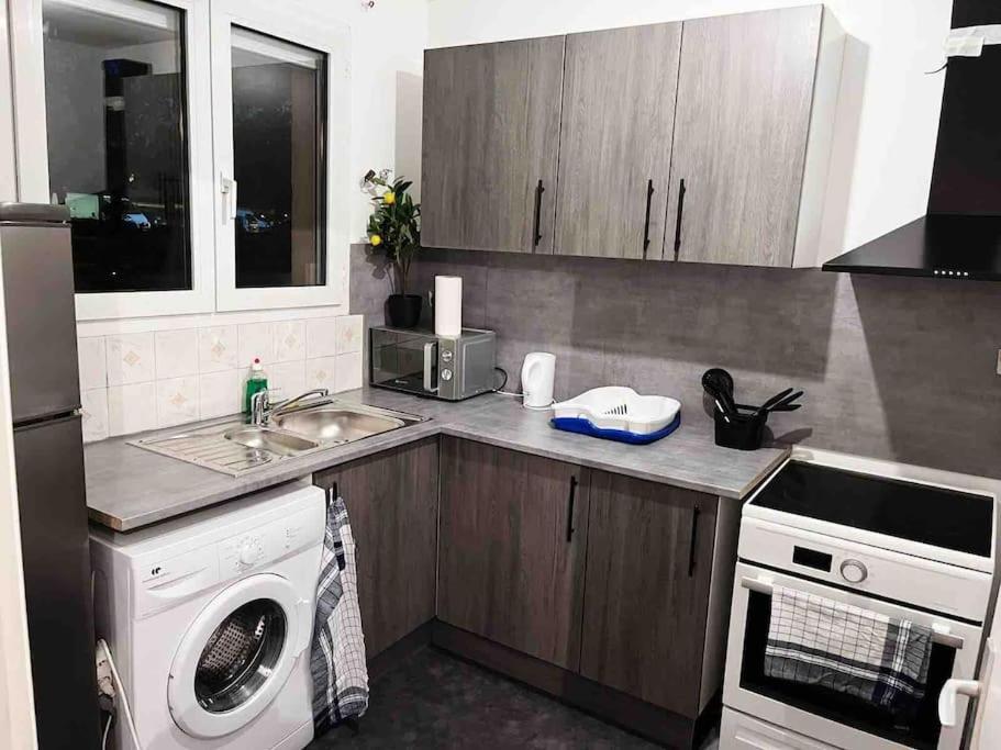 Logement Entier Chambre+Salon + Jardin & Terrasse Les Ulis Exteriér fotografie